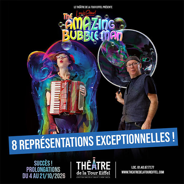 THE AMAZING BUBBLE MAN